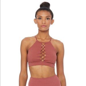 Alo Yoga Starlet Lace Bra Earth XS